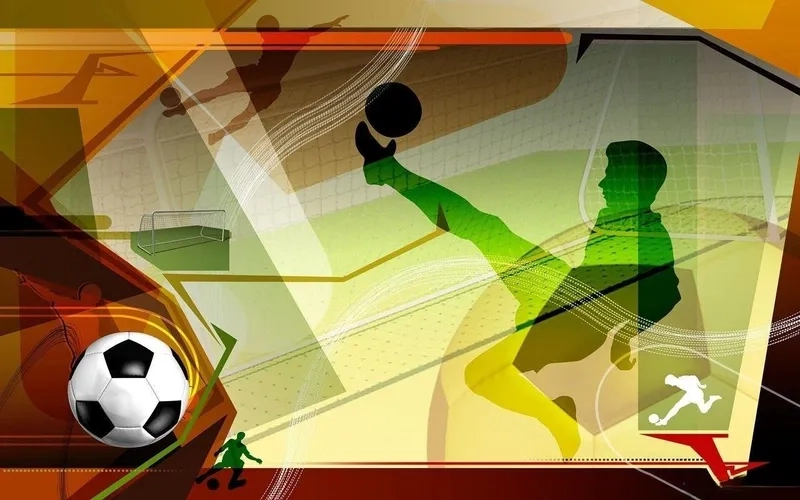 Trang trí dễ dàng với background futsal clipart
