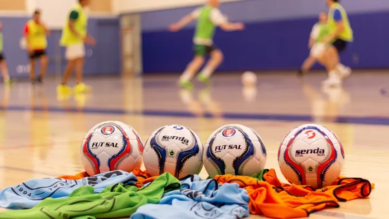 Background futsal chất lượng cao cho thiết kế