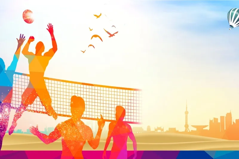 Chuyên nghiệp với background giải đấu thể thao chuyên nghiệp