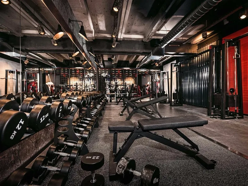 Nâng cao động lực với background gym fitness đậm chất thể thao