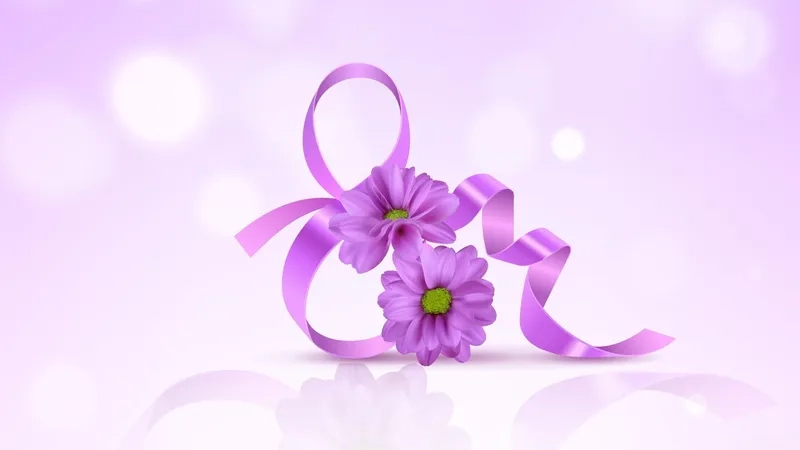 Background hoa 8/3 hiện đại phù hợp mọi phong cách thiết kế trẻ trung