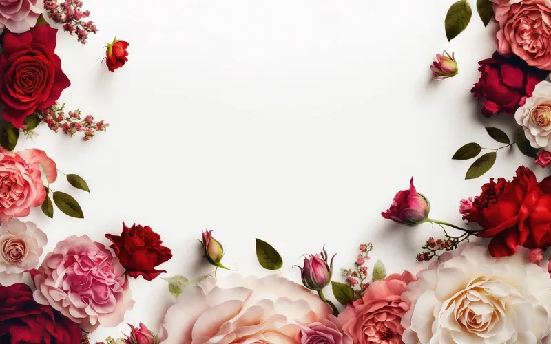 Gửi lời chúc phúc với background hoa chúc mừng đám cưới