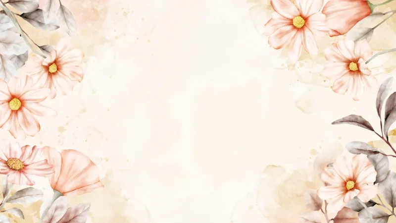 Không gian cổ kính đầy cuốn hút cùng background hoa cổ điển màu trầm