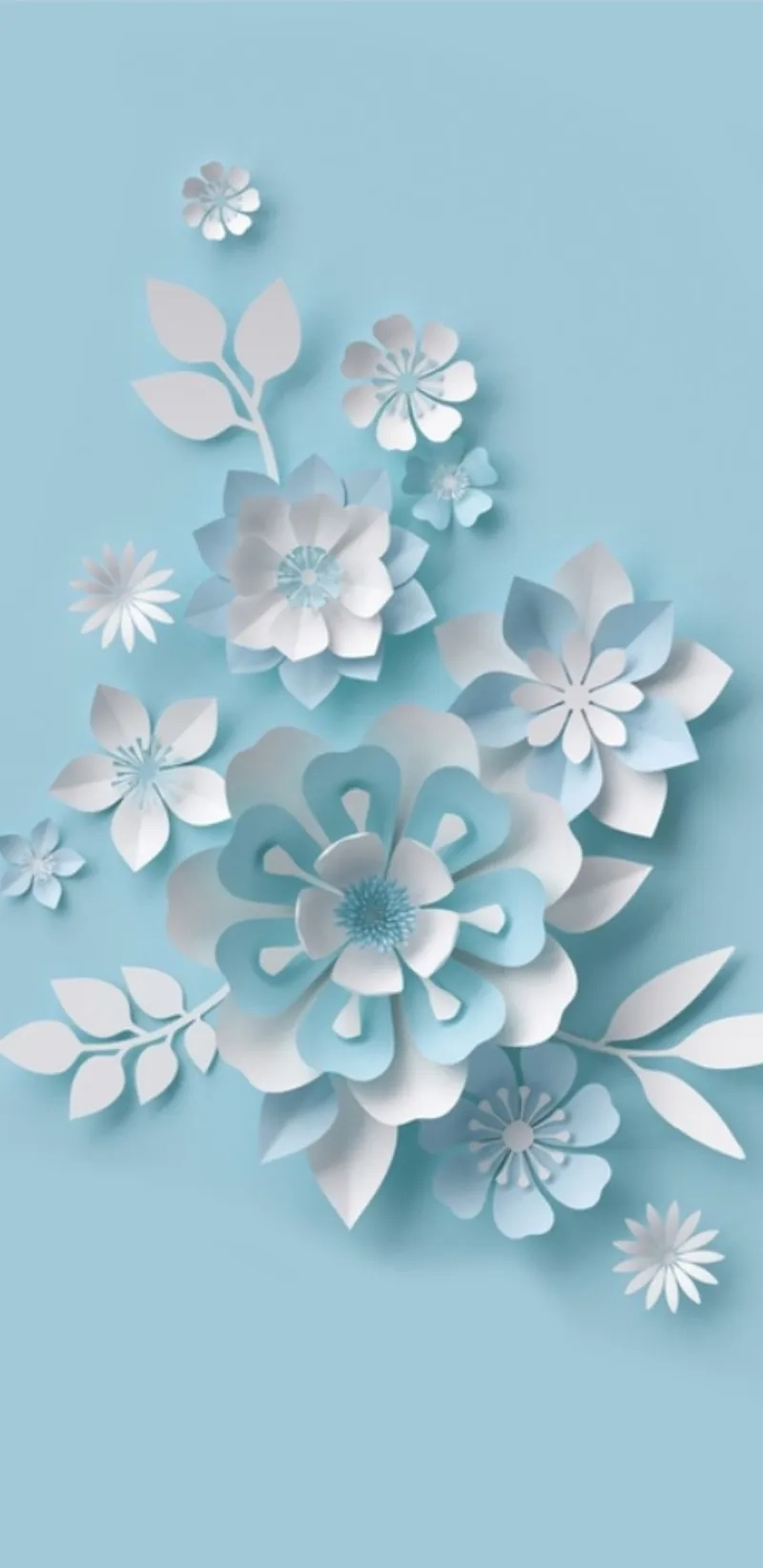 Background hoa giấy tiệc cưới tạo phông nền lãng mạn cho ngày trọng đại