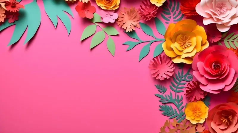 Background hoa giấy hồng gợi cảm giác nhẹ nhàng và tinh khôi đầy cảm xúc
