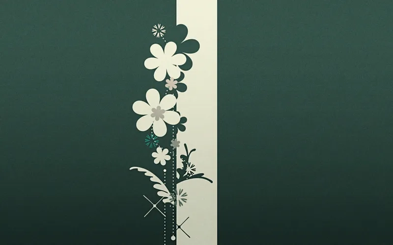 Gây ấn tượng với khách mời nhờ background hoa hiện đại cho thẻ mời