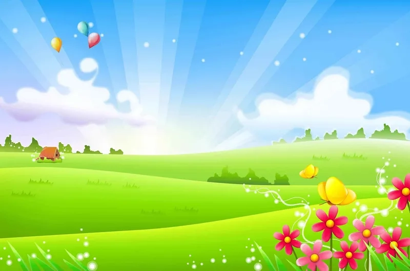 Biến màn hình với background hoa hoạt hình cho điện thoại nổi bật