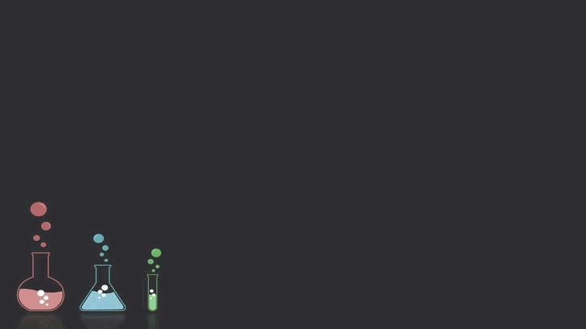 Background hóa học độc đáo tạo điểm nhấn mạnh mẽ