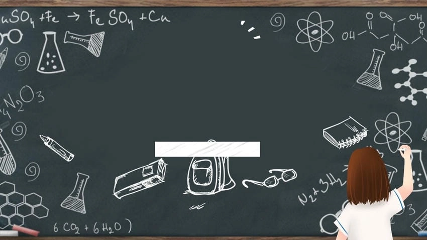 Background hóa học xu hướng phù hợp thời đại số