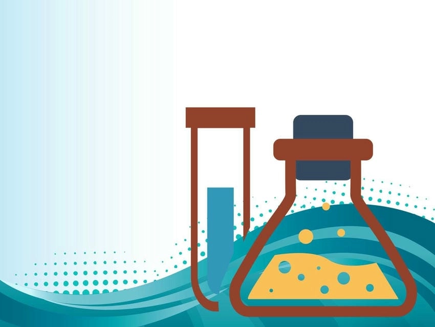 Background hóa học ý tưởng gợi mở khám phá khoa học