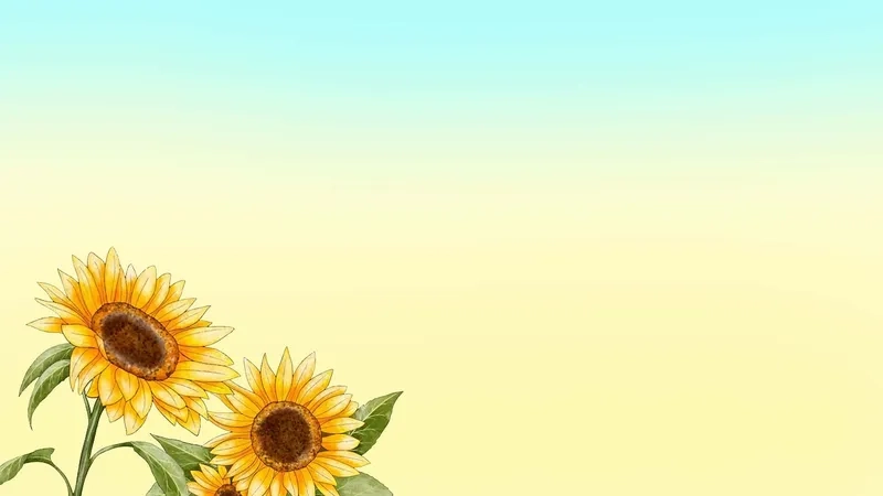 Tạo slideshow ấn tượng với background hoa hướng dương slideshow