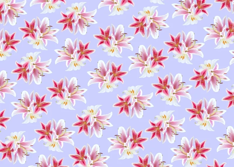 Tô điểm sáng tạo với background hoa ly nghệ thuật đẳng cấp