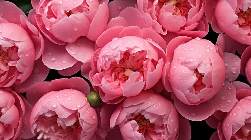 Background hoa mẫu đơn cho thiết kế thêm tinh tế