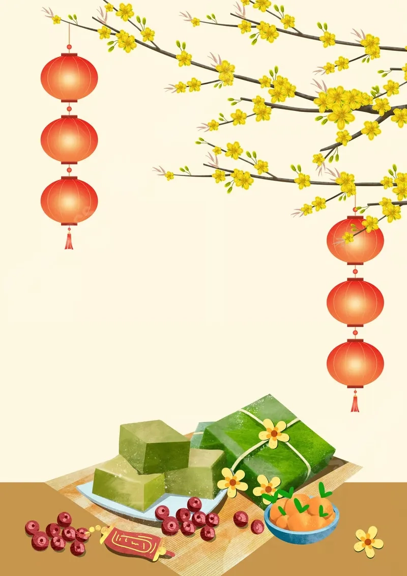 Trang trí điện thoại rực rỡ với background hoa Tết cho điện thoại