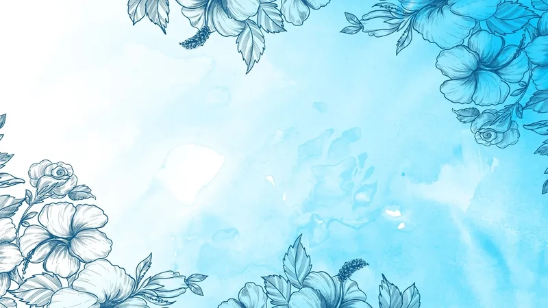 Background hoa trang trí pastel nhẹ nhàng tinh khôi đầy cuốn hút
