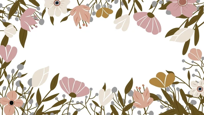 Background hoa trang trí dùng cho thiệp cưới sang trọng và lãng mạn