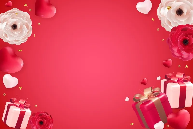 Bộ sưu tập background hoa Valentine tải miễn phí cực dễ thương cho bạn