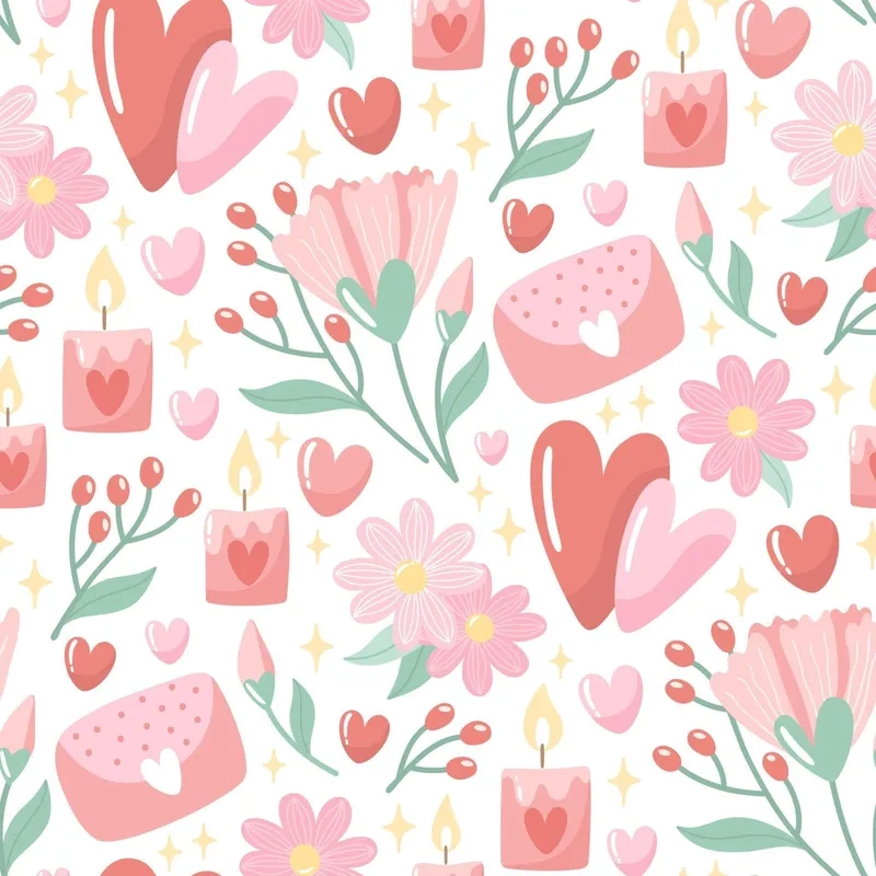 Tạo không gian ngọt ngào bằng background hoa Valentine lãng mạn tuyệt đẹp