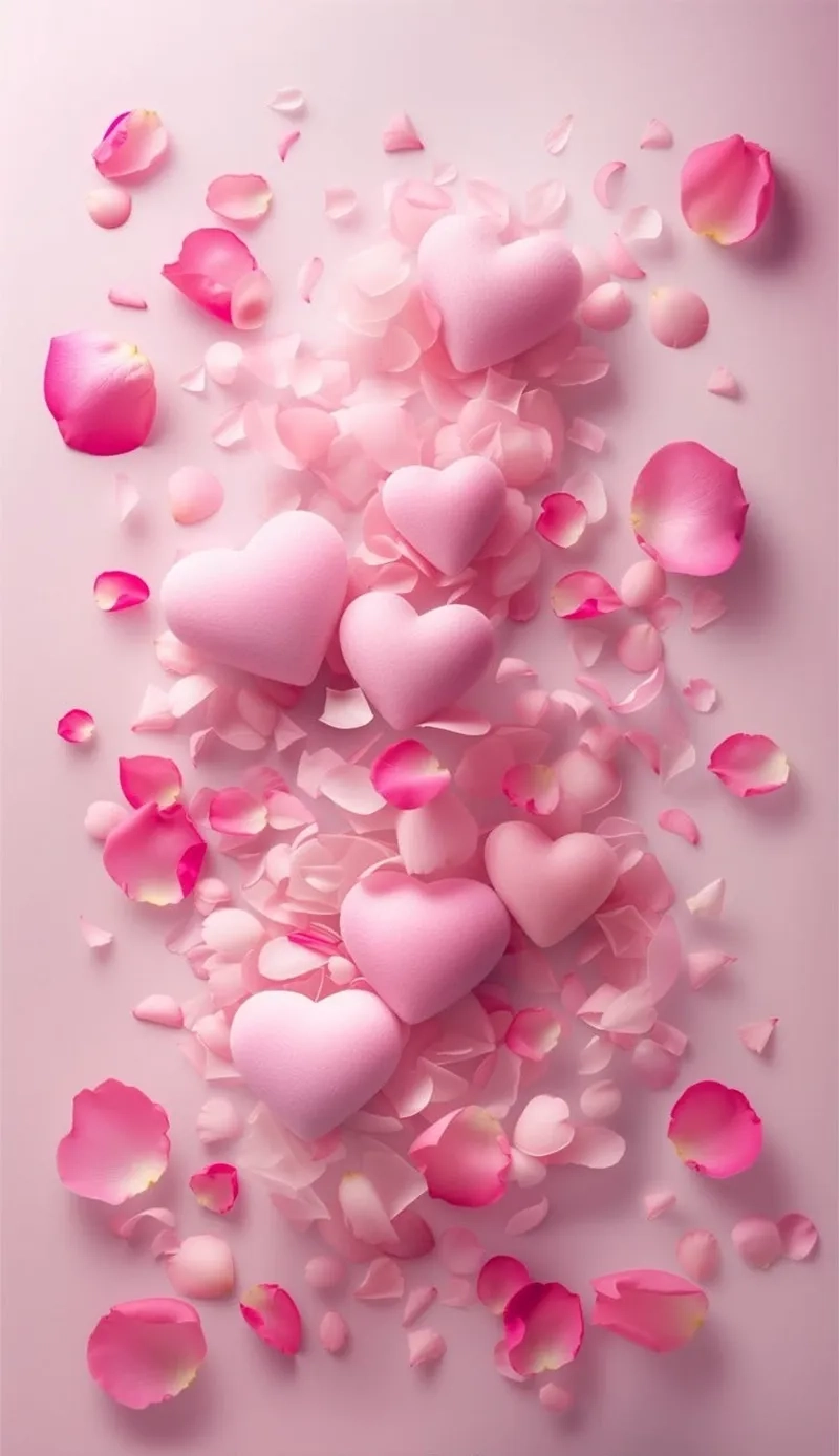 Lưu giữ khoảnh khắc ngọt ngào cùng background hoa Valentine cặp đôi lãng mạn