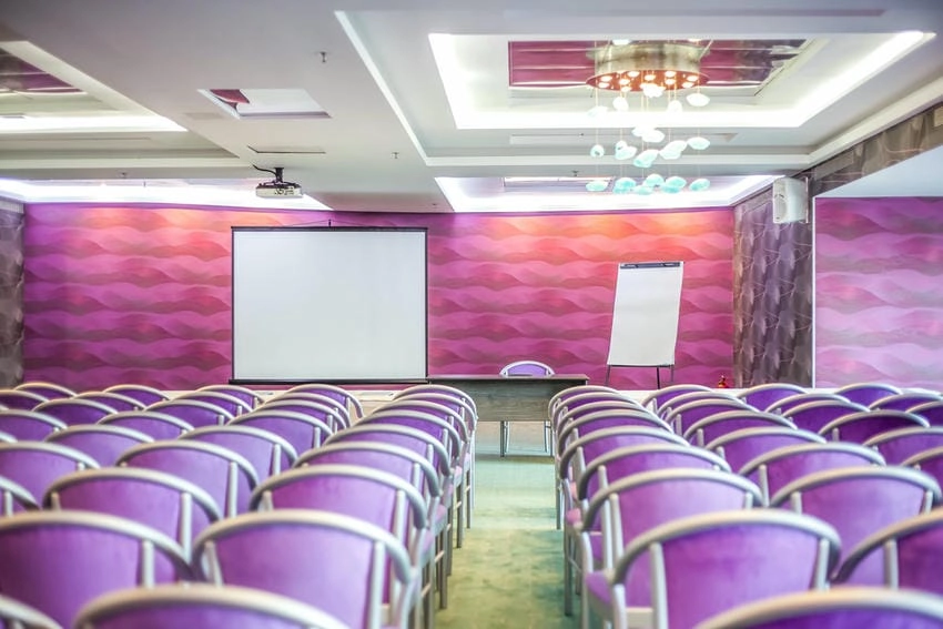 Background hội nghị ý tưởng độc đáo và tinh tế