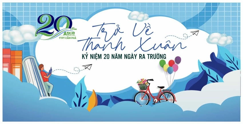 Background họp lớp chuyên nghiệp tôn lên buổi gặp mặt