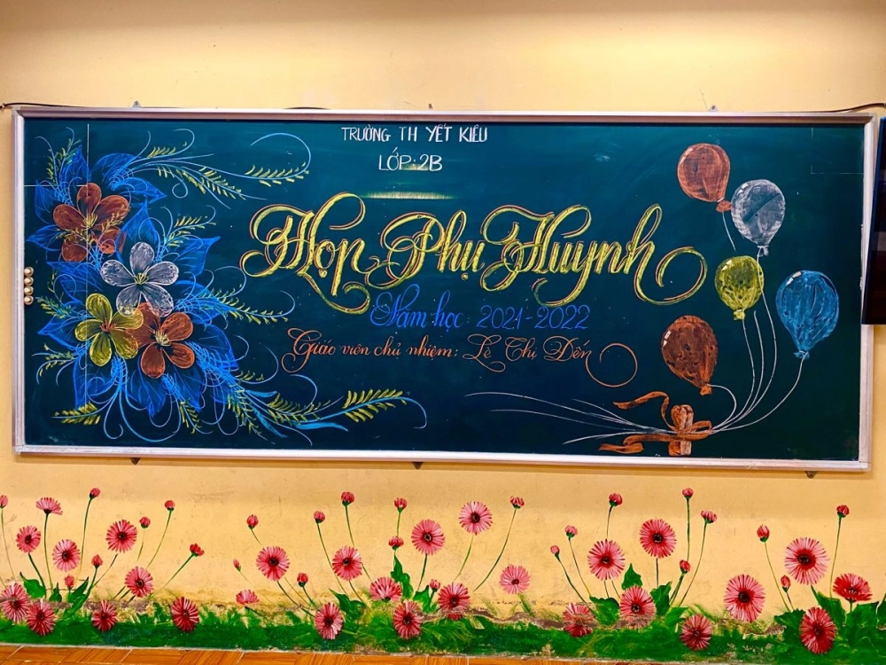 Background họp phụ huynh đẹp làm buổi họp thêm ấm áp