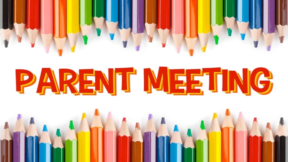 Background họp phụ huynh cho giáo viên hỗ trợ truyền đạt rõ ràng