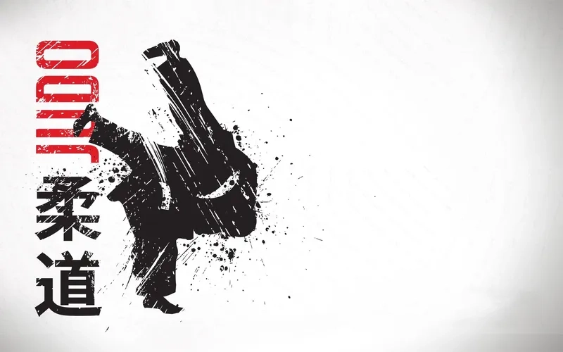 Background judo vô địch nổi bật khí chất nhà vô địch