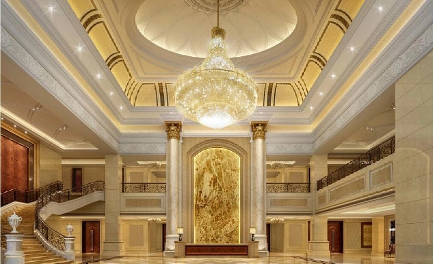 Background khách sạn cao cấp đẳng cấp quốc tế