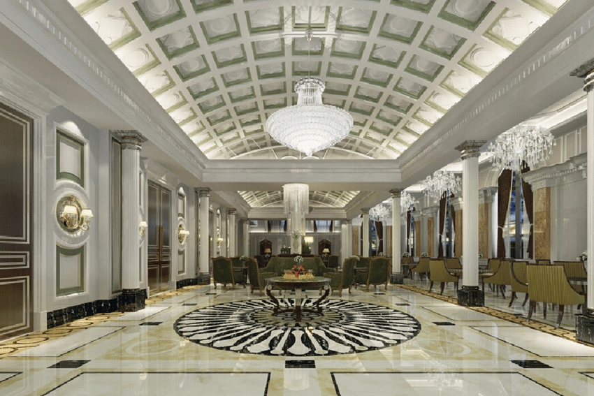 Background khách sạn sang trọng và đẳng cấp