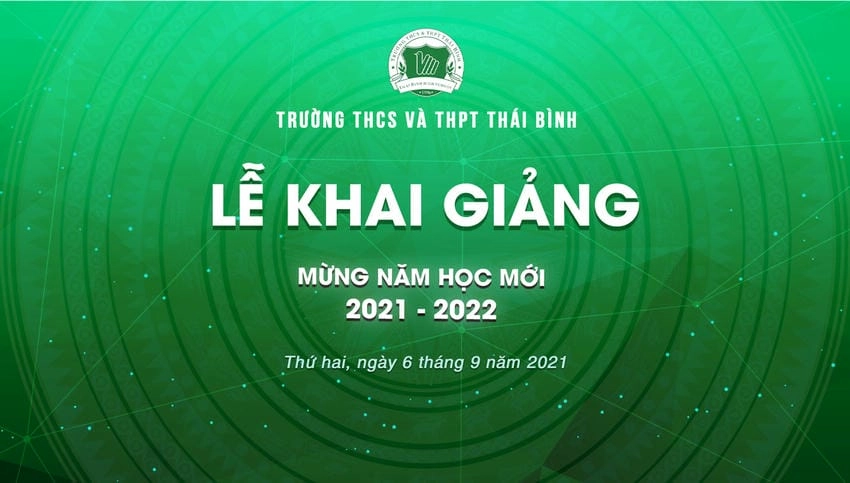 Background khai giảng đa năng phù hợp nhiều mục đích