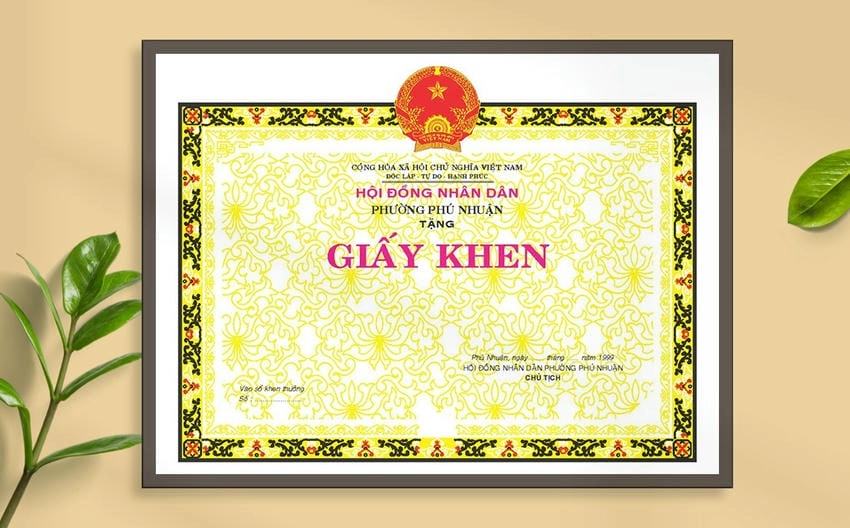 Background khen thưởng đẹp làm nổi bật mọi thành tích