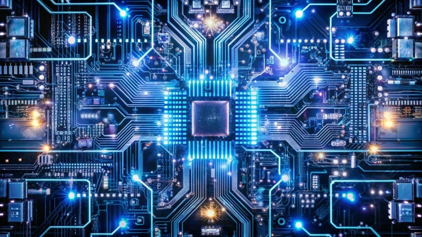 Background khoa học không gian mở ra chiều sâu vũ trụ