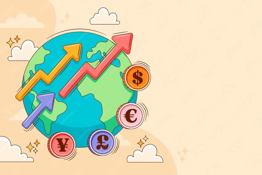 Background kinh tế phân tích chi tiết dữ liệu