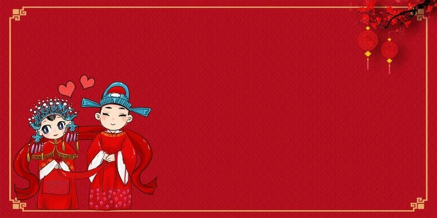 Background kỷ niệm ngày cưới đơn giản nhưng đầy tinh tế