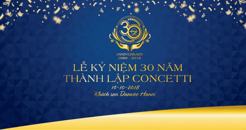 Background kỷ niệm thành lập công ty chuyên nghiệp sáng tạo