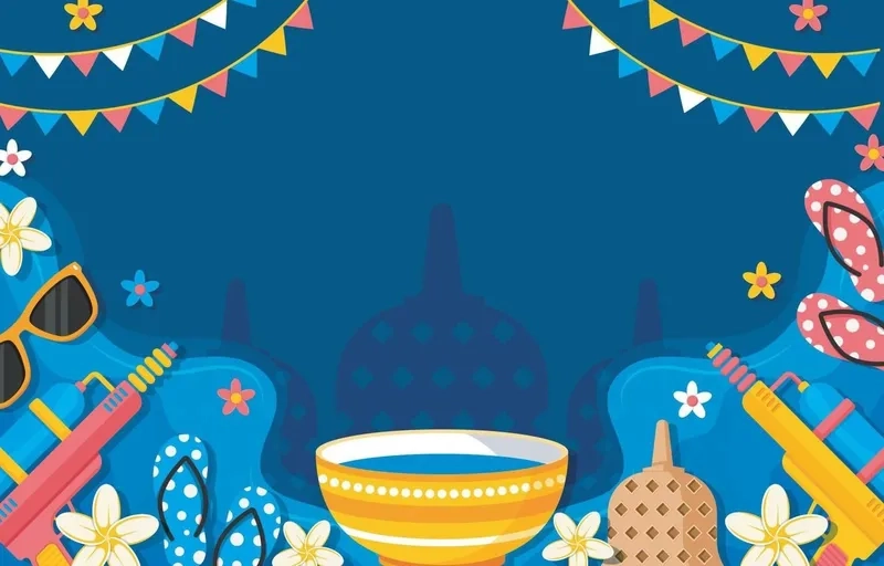 Background lễ hội dân gian đậm hồn quê và bản sắc Việt