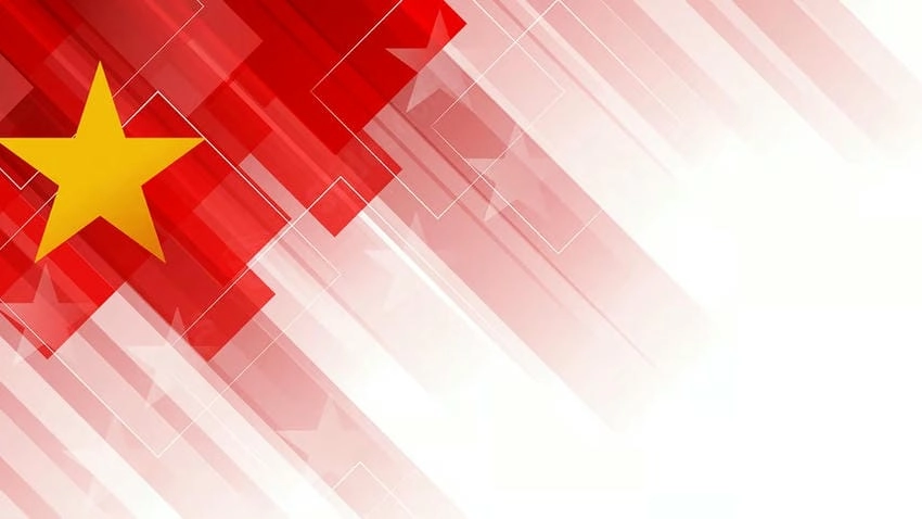 Background lễ ký kết đơn giản mà vẫn nổi bật