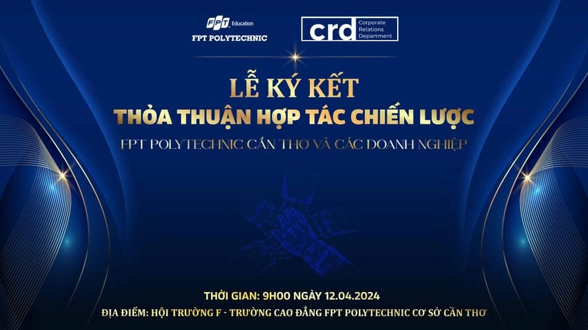 Background lễ ký kết sang trọng và chuyên nghiệp