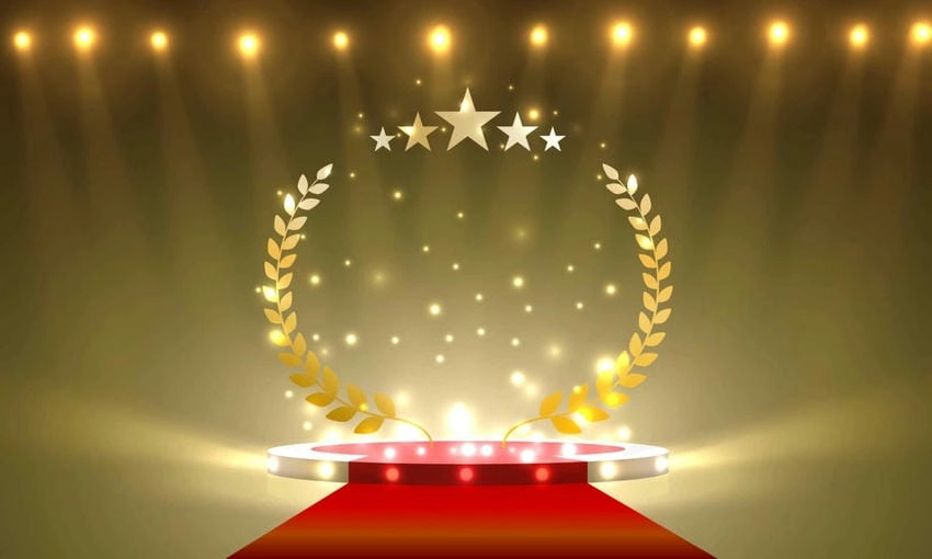 Background lễ trao giải ấn tượng thu hút mọi ánh nhìn