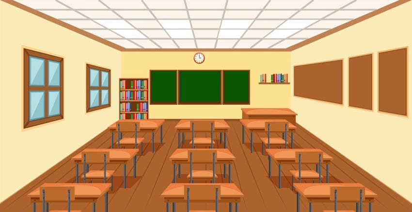Background lớp học 4k ultra nét cho mỗi tiết học