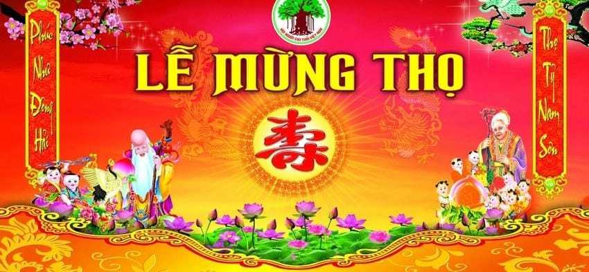 Background mừng thọ vector dễ dàng chỉnh sửa cho mọi thiết kế