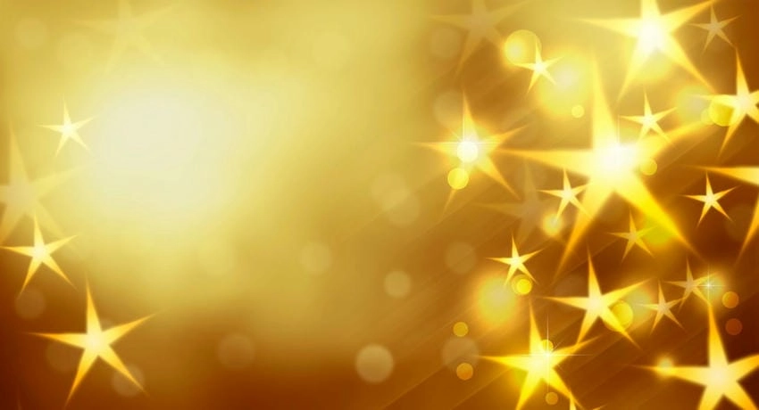 Background ngôi sao lung linh nổi bật giữa ánh sáng