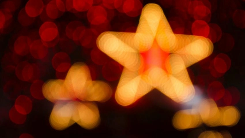 Background ngôi sao đẹp tạo điểm nhấn sáng rực