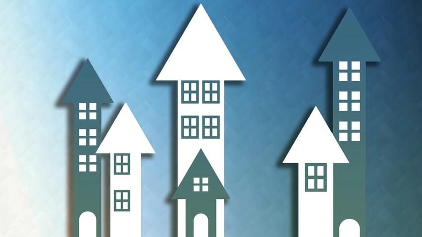 Background nhà đất kinh doanh tạo điểm nhấn thu hút khách