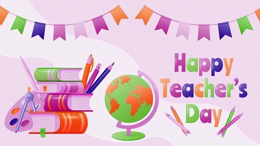 Background nhà giáo mẫu dễ dùng cho mọi nội dung