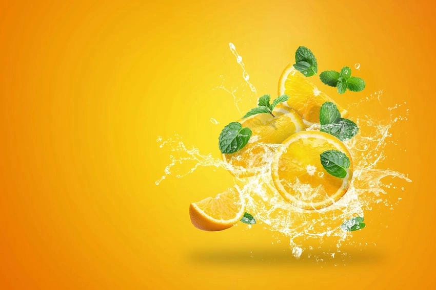 Background nước ép ấn tượng thu hút ánh nhìn