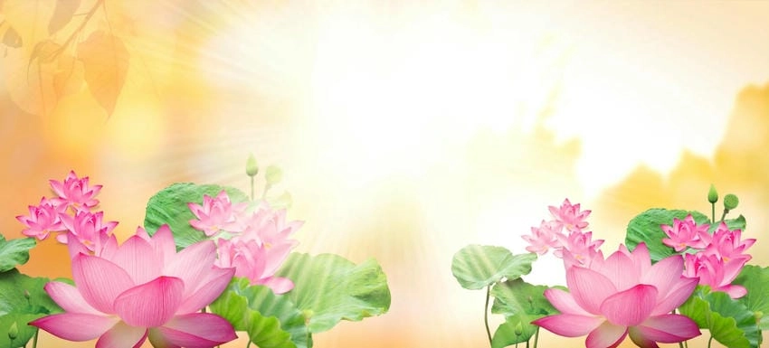 Background Phật giáo đơn giản nhưng đầy tinh tế