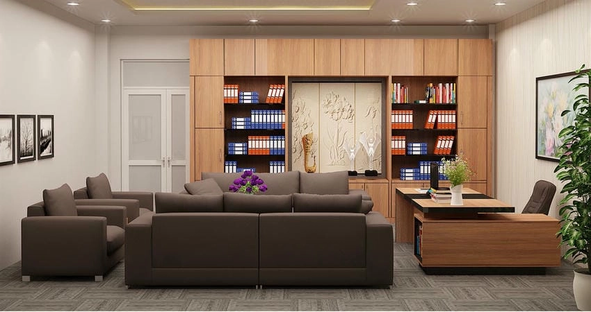 Background phòng giám đốc ý tưởng sáng tạo và độc đáo