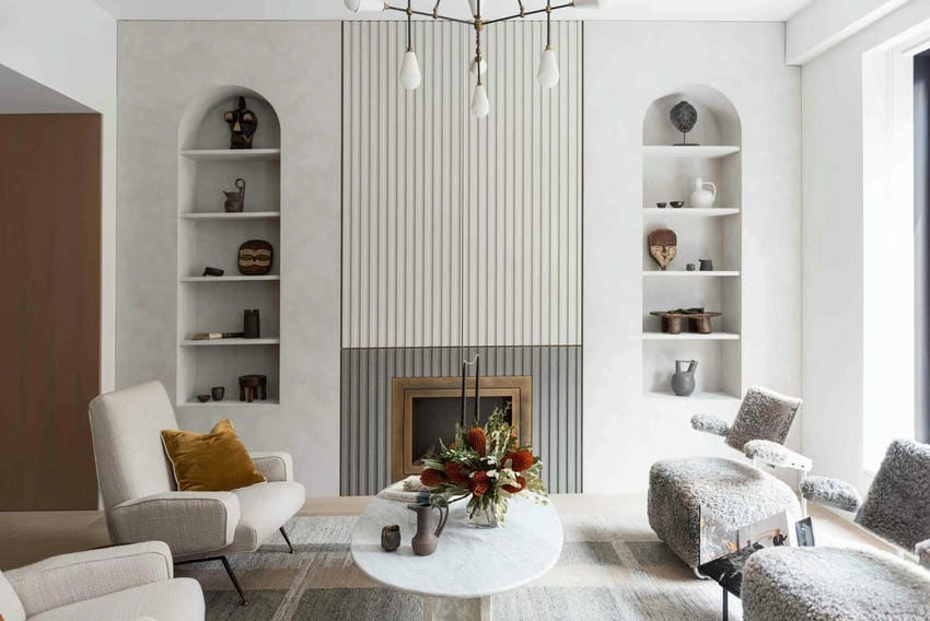 Background phòng khách thiết kế tinh tế và hiện đại